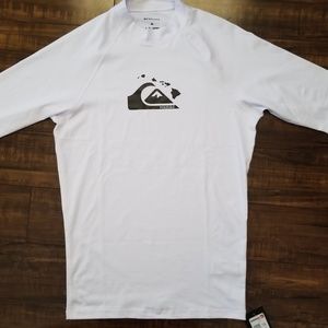 Quiksilver Hawaii Mens White Rash guard